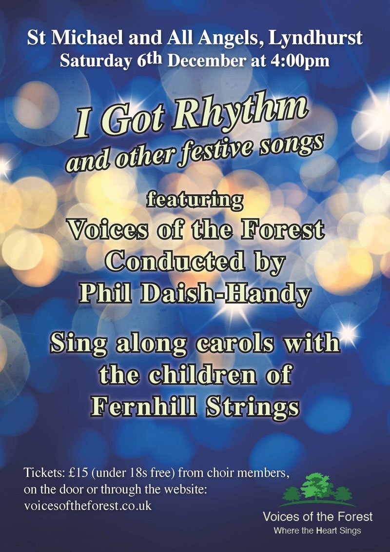 Our next Choir Concert in the New Forest