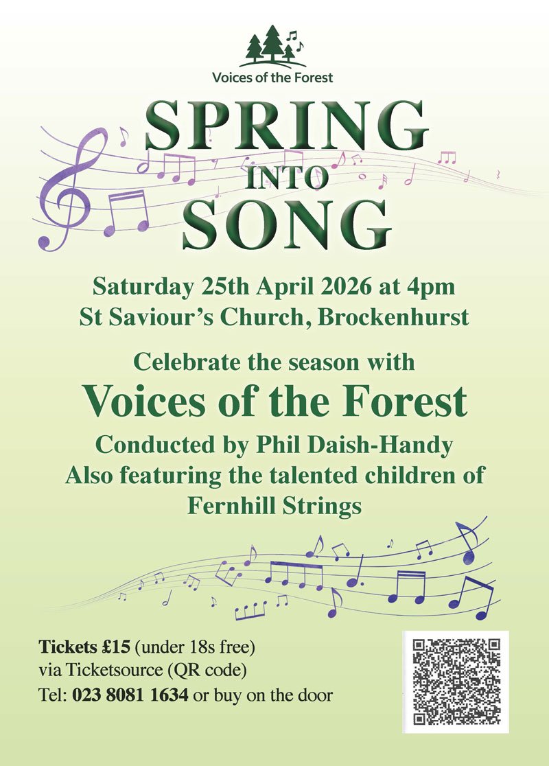 Our next Choir Concert in the New Forest